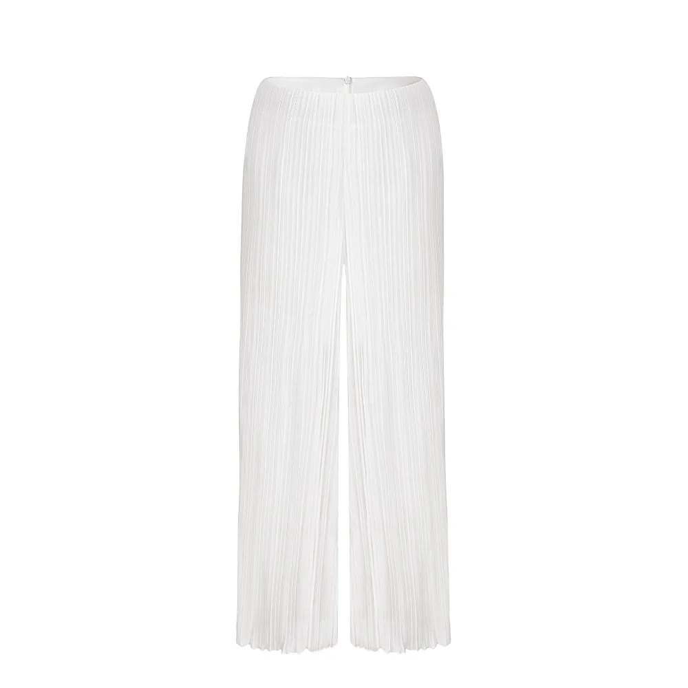 Летние брюки больших размеров 2019 женские широкие с высокой талией модные штаны