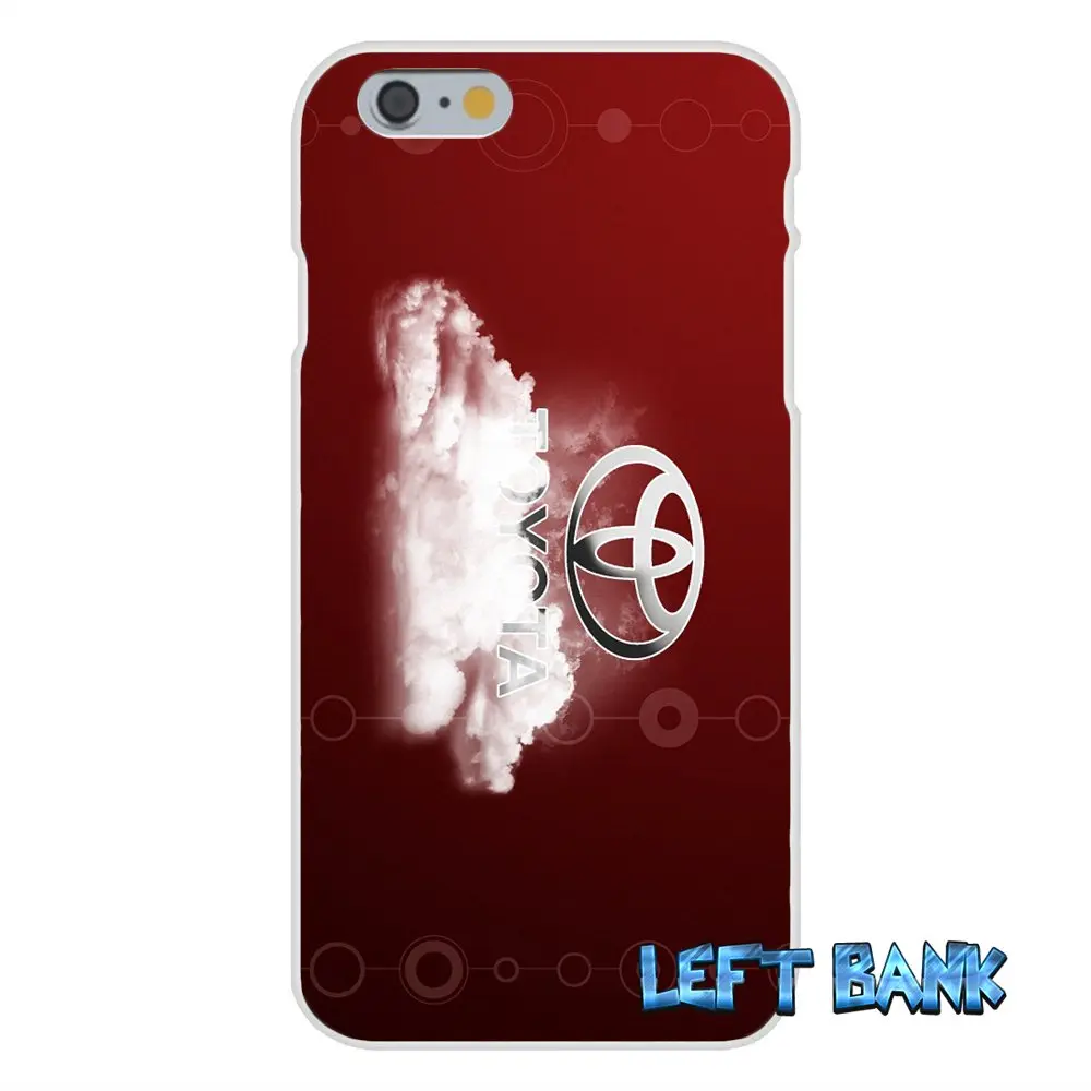 Для TRD Toyota Racing логотип мягкий Силиконовый ТПУ Прозрачный чехол для iPhone 4 4S 5 5S 5C SE 6 6S