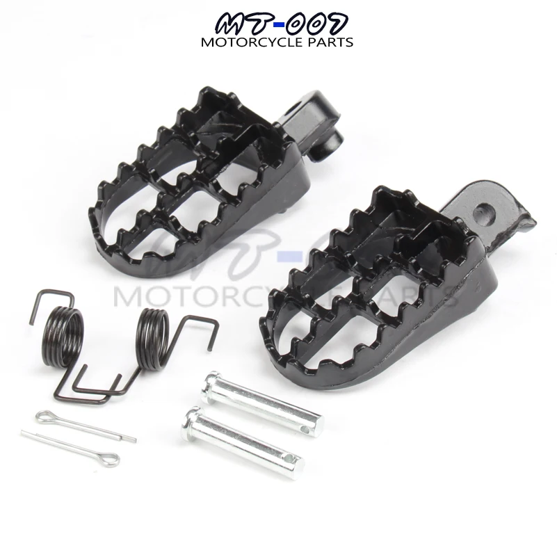 

Motorcycle bike Foot Pegs Rests For Yamaha PW50 PW80 TW200 PW 50 80 TW 200 DIRT Bike Free shipping