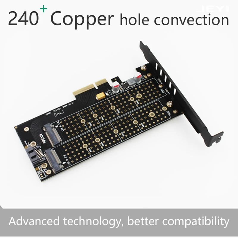 M.2 расширение Nvme адаптер Ngff для Pcie 3.0 Вентилятор охлаждения с вентилятором