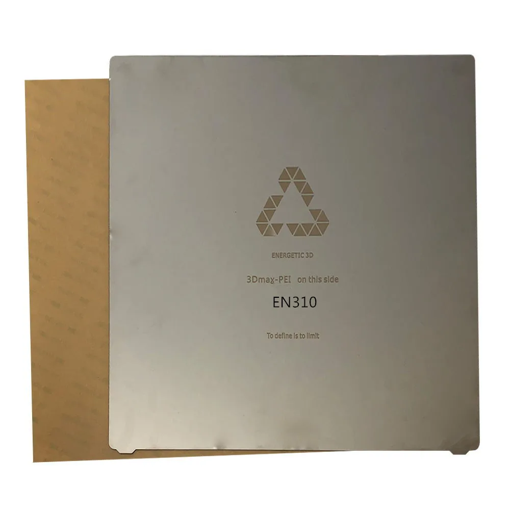 ENERGETIC PEI Flexplate Build Sheet Spring Steel Flex Base 300x310mm for CR-10 10S Upgrade 3D Printer Heated Bed | Компьютеры и офис