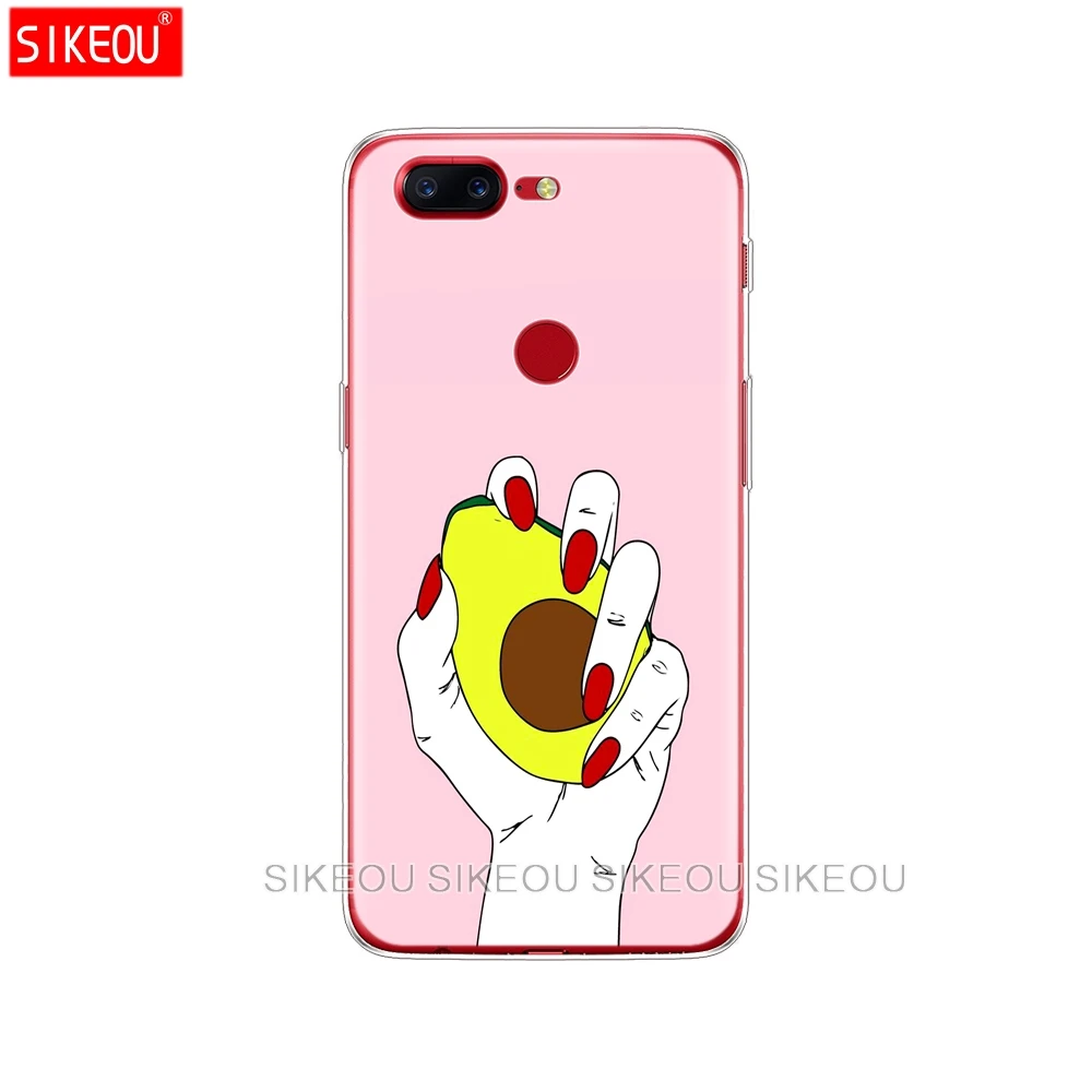 Силиконовый чехол для телефона Oneplus one plus 6 5T 5 3 A3000 A5000 Cute Avocado Food|Бамперы| |