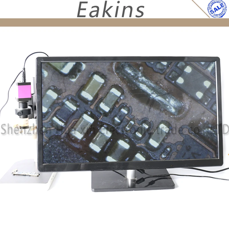 Промышленный электронный цифровой видеомикроскоп CCD CMOS VGA HDMI USB BNC AV с