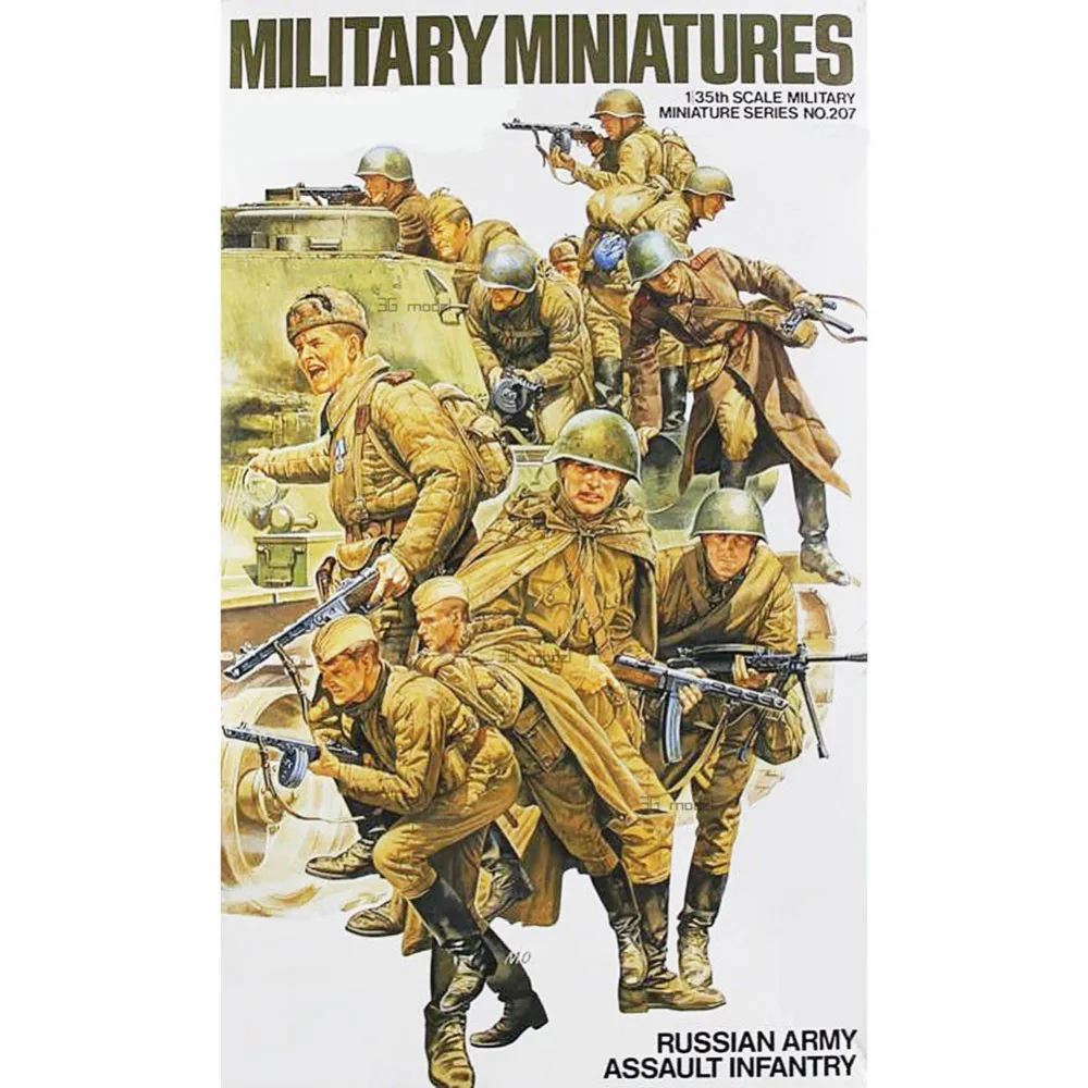 Tamiya 35207 1/35 русская армия штурмовой стрелы набор миниатюрные сборки военные