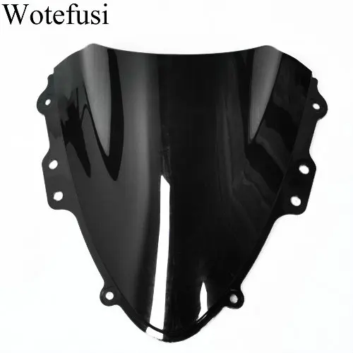 

Wotefusi ABS plastic Black Windscreen Windshield For Suzuki GSXR 600-750 04-05 [ck498]