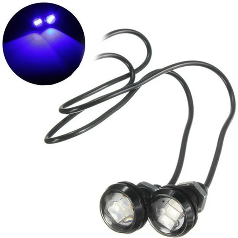 2 шт. длинный срок службы мотоцикла винтовой источник лампы для автомобиля DRL Eagle