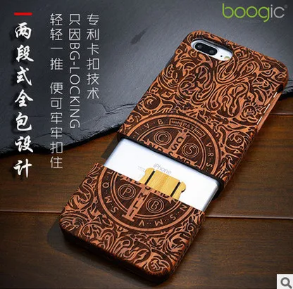 Оригинальное качество ручной работы резьба узор Дерево чехол для iPhone 5 5S SE Ретро