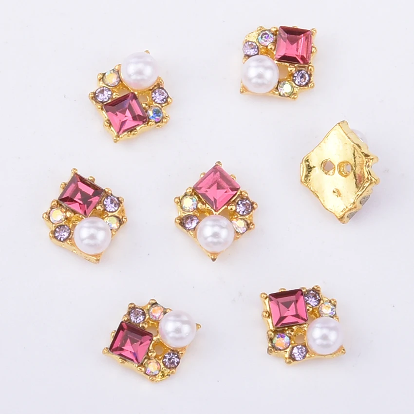10 шт. Дизайн ногтей с украшением в виде кристаллов дизайн bijoux (украшения своими