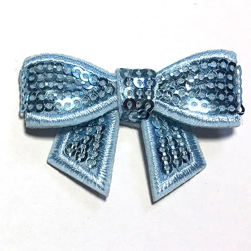Lt blue 1.8inch Детские девушки блесток луки с зажимами Малыш Детские праздничные волосы бант зажим для волос Детские бантики зажим для волос аксессуары для волос - Цвет: Lt blue 1.8inch