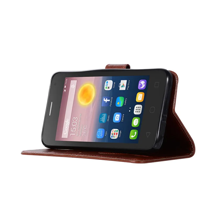Для Alcatel Pixi 4 5045D чехол 5 0 кошелек PU кожаный для телефона One Touch 5045X 4G Чехол