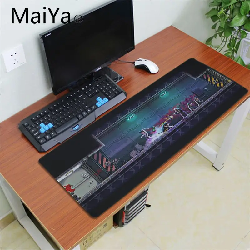 Lock Edge 40X90cm Maiya ваш собственный коврик Катана нулевой Комфорт Коврик для мыши игровой коврик для мыши большой коврик для мыши клавиатуры коврик - Цвет: Lock Edge 40X90cm