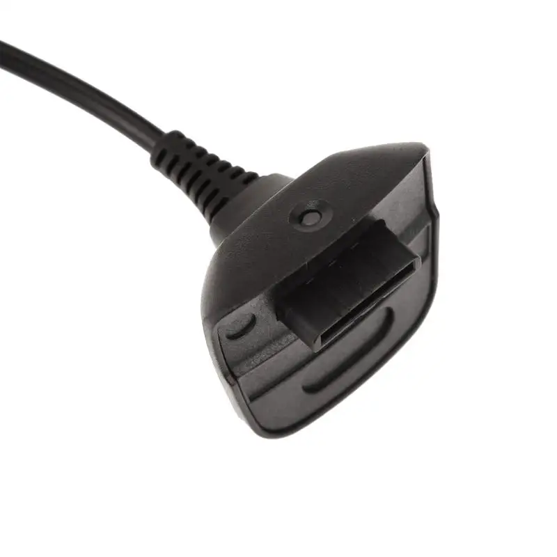 Черный USB игровой контроллер зарядный кабель беспроводной геймпад джойстик