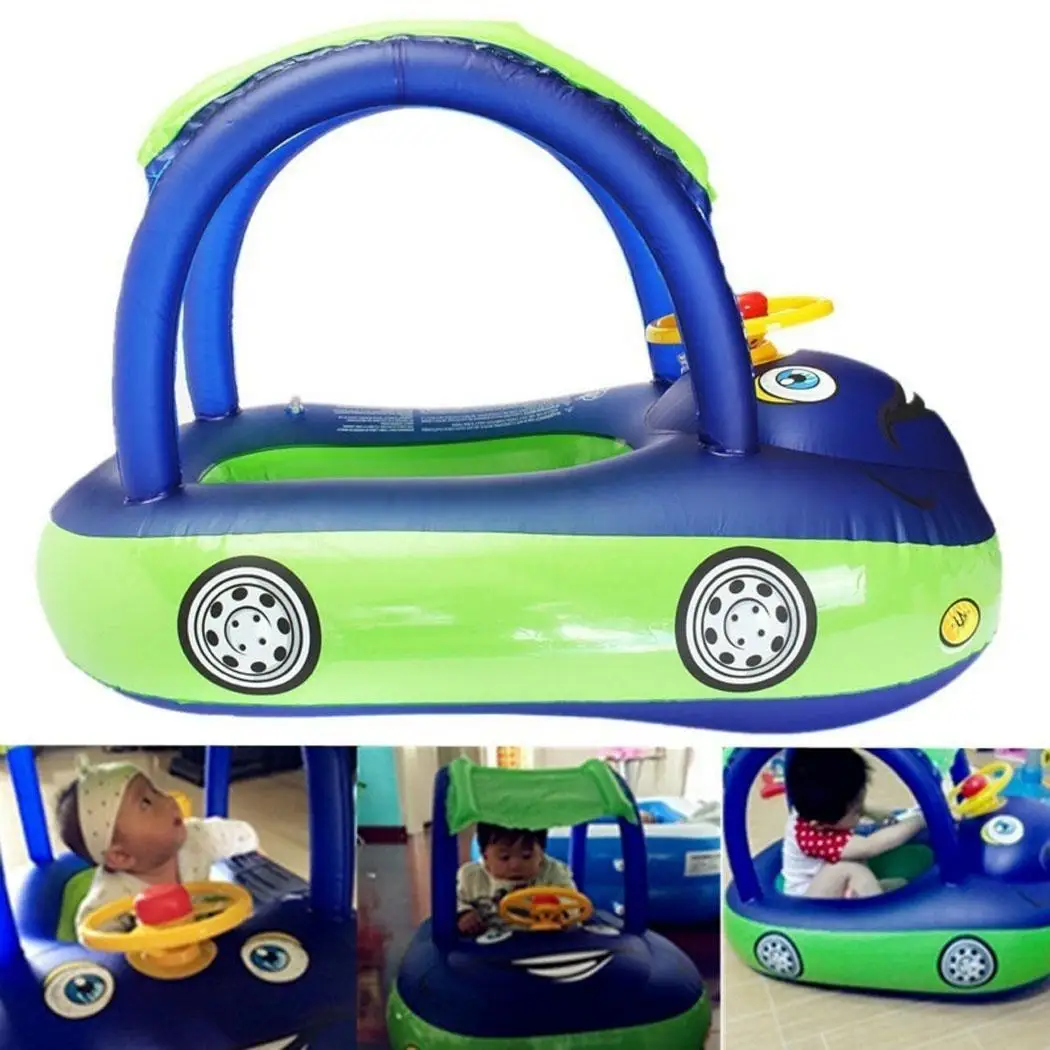 Детское плавающее кольцо надувной автомобиль 15 кг Надувное сиденье 35x22 см/14x8 7