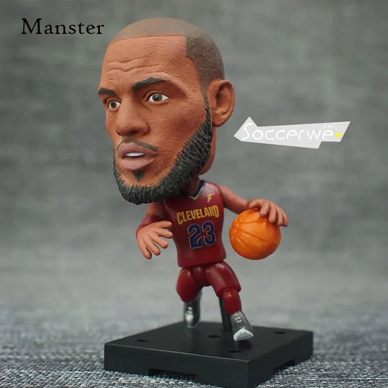 LBJ Red Баскетбольная модель, игрушки, Soccerwe, супер звезда, игрок, прекрасная фигурка, детская спортивная кукла, Коби, Джеймс, карри, Харден, Дюрант, Уэйд - Цвет: LBJ Red