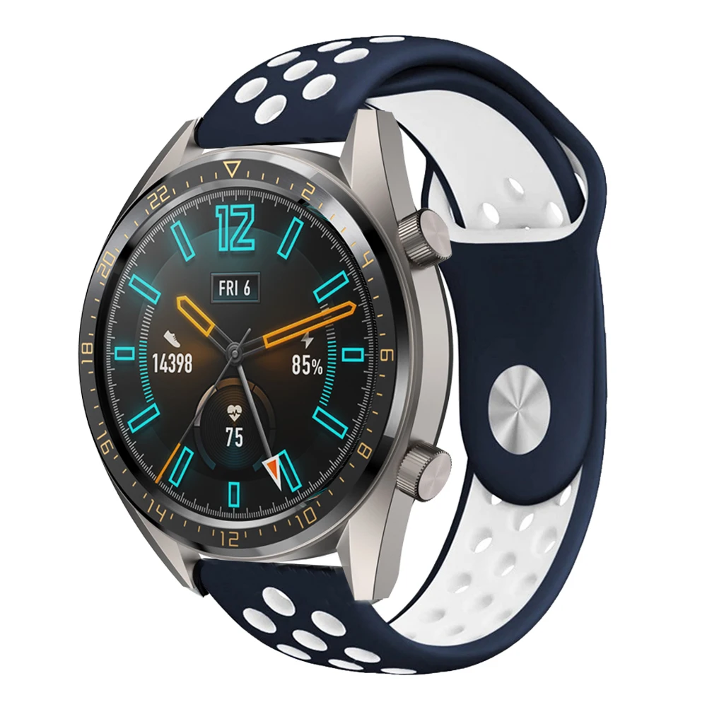 22 мм для samsung gear s3 frontier/классический ремешок часов HUAWEI watch GT Samsung Galaxy 46 Смарт часы