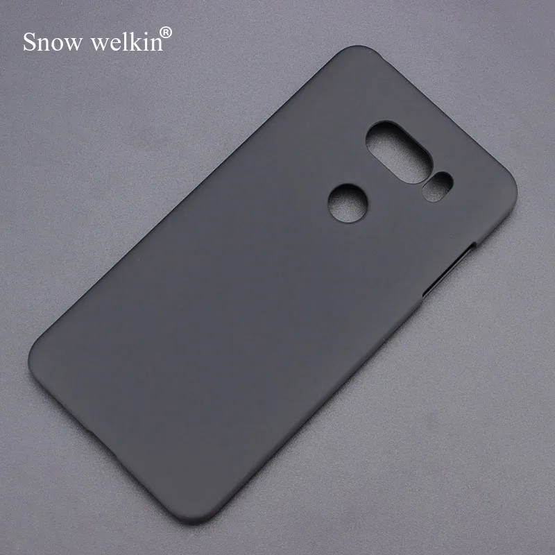 Роскошный прорезиненный матовый пластиковый жесткий чехол Snow Welkin для LG V30 / + V30S