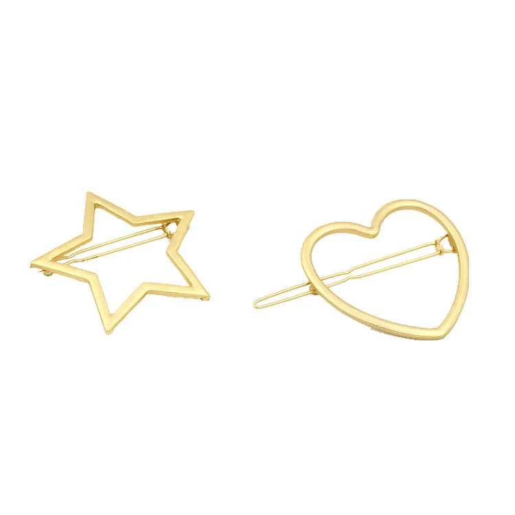 Металлический держатель для хвоста со звездой/пентаграммой заколки волос