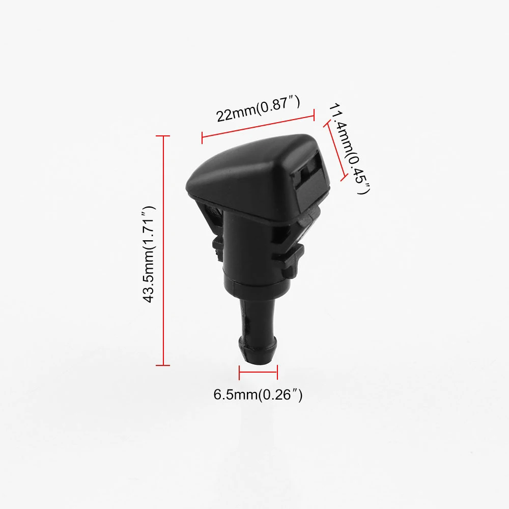 1 Set Car Wiper Nozzle For Chrysler PT Cruiser 2001-2010 Charger Magnum Dodge Auto Windshield | Автомобили и мотоциклы