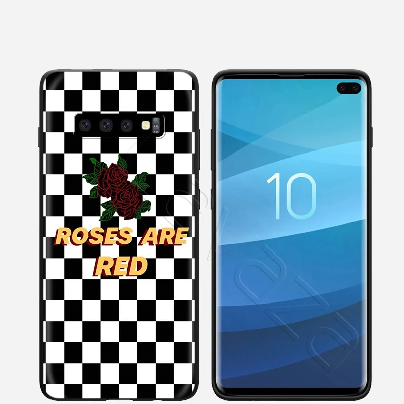 Lavaza с расцветкой шахматная доска клетчатым узором чехол для Samsung Galaxy Note 10 плюс A10