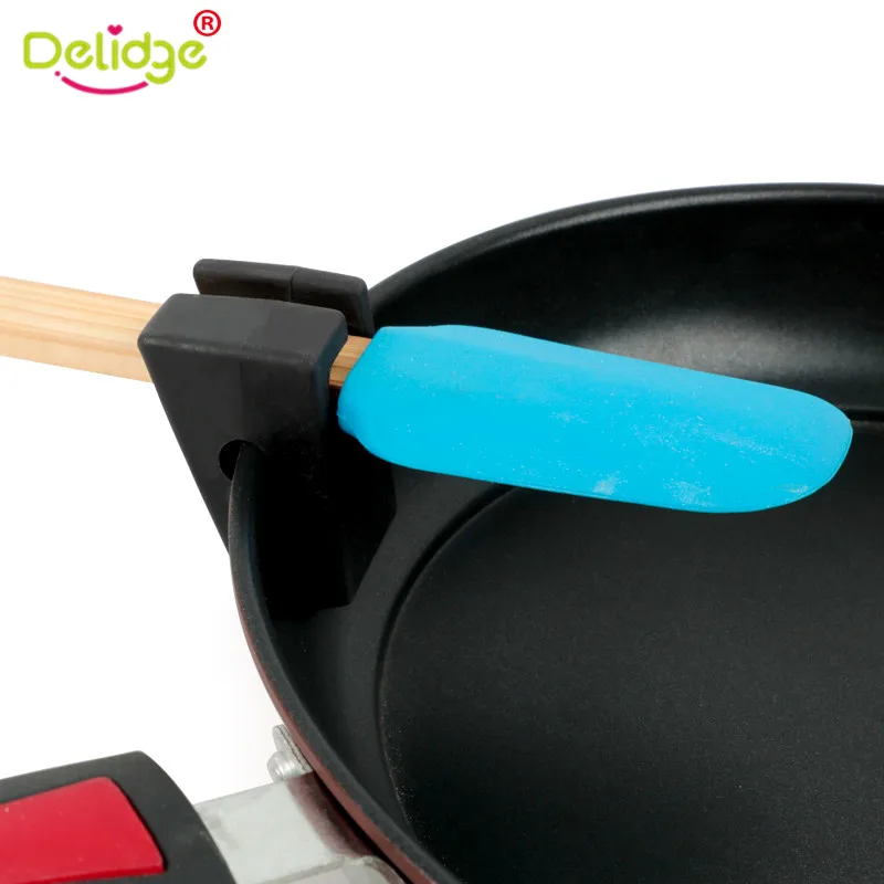 Силиконовый держатель для кастрюль и ложек Delidge 1 шт. стойка хранения