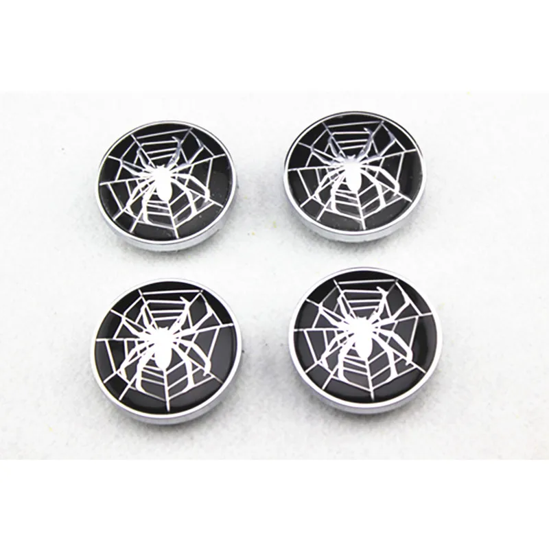 4pcs 60mm Car Emblem Badge Sticker Wheel Hub Caps Centre Rim decals Cover spider BAT Batman For VW Golf POLO Focus Cruze Opel | Автомобили