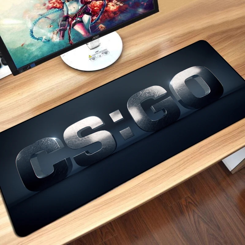 Игровой большой размер CS GO коврик для мыши CSGO пистолет коврик для мыши для MackBook ПК компьютер для Dota2 CS плеер игровой коврик для мыши DIY на заказ