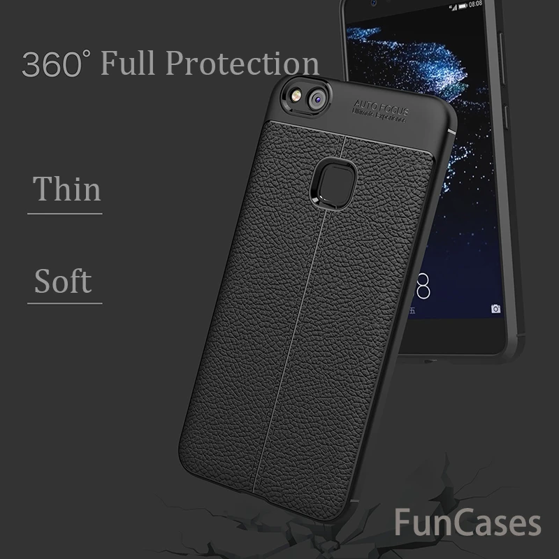 Роскошный противоударный мягкий ТПУ чехол для huawei mate 10 Lite Pro Nova 2i кожаный P8 P9 2017 P10