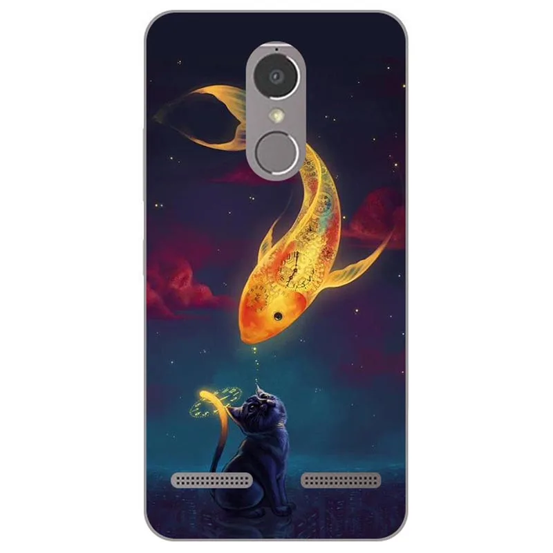 Жесткий пластиковый чехол для lenovo K6 power K33a42, цветная накладка на заднюю панель, жесткий пластиковый чехол для телефона с рисунком - Цвет: E057