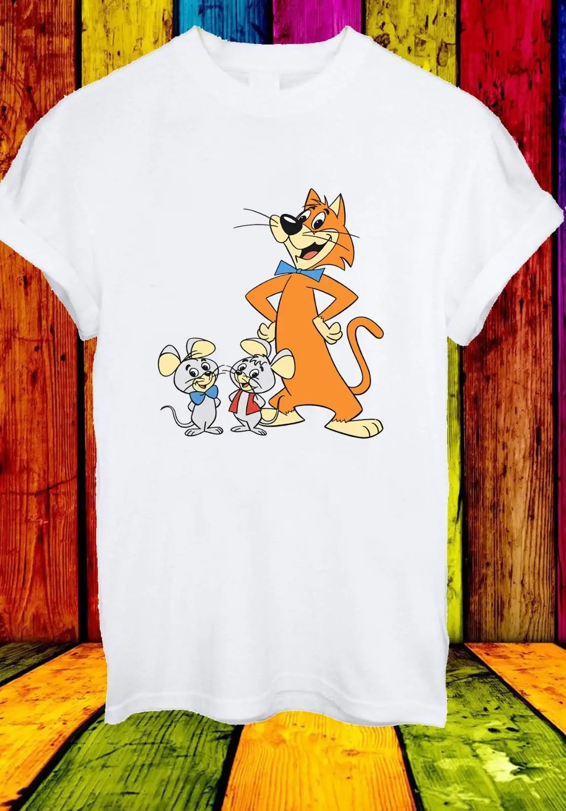 Pixie и Dixie Mr Jinks мышки для котов Забавный Мультфильм Мужчины Женщины унисекс