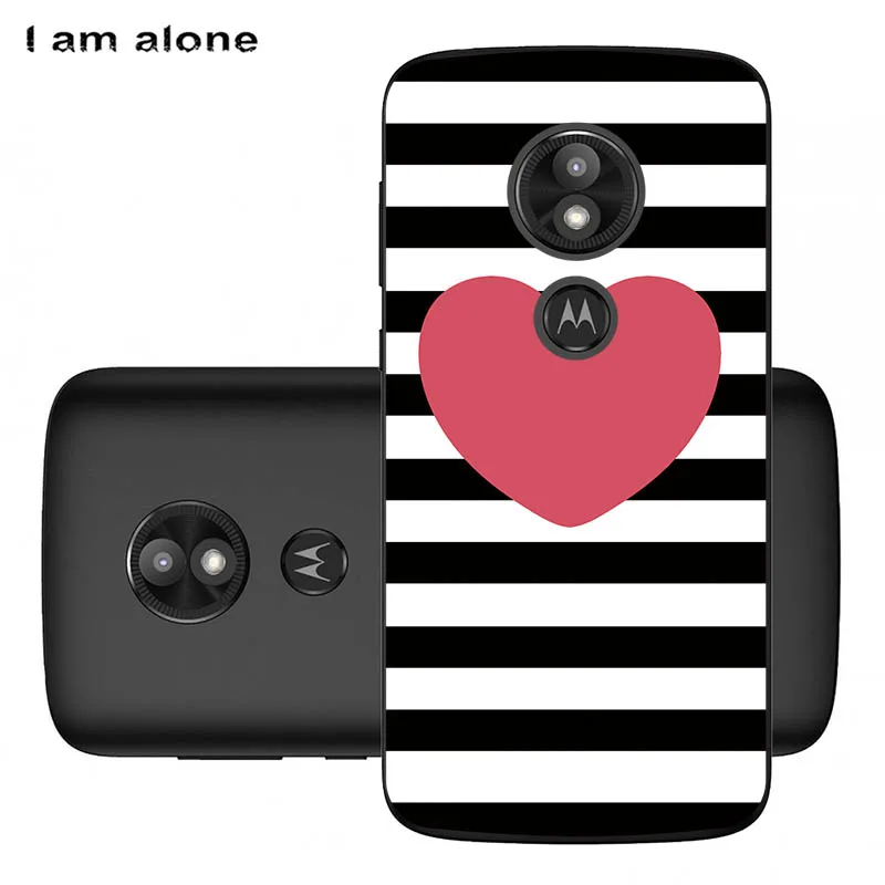 Чехлы для телефонов I am alone для Motorola Moto E5 E5 Plus E5 Play, мягкий ТПУ чехол для мобильного телефона, милые сумки для Moto E5 - Цвет: Soft TPU HH64