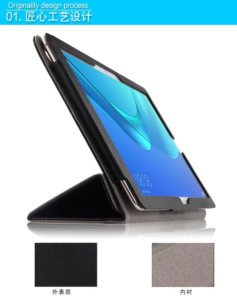 Чехол из воловьей кожи для huawei MediaPad M5 10 Pro 10," защитный чехол CMR-AL09 W09 из натуральной кожи Mediapad M5 10,8 pro чехол для планшета