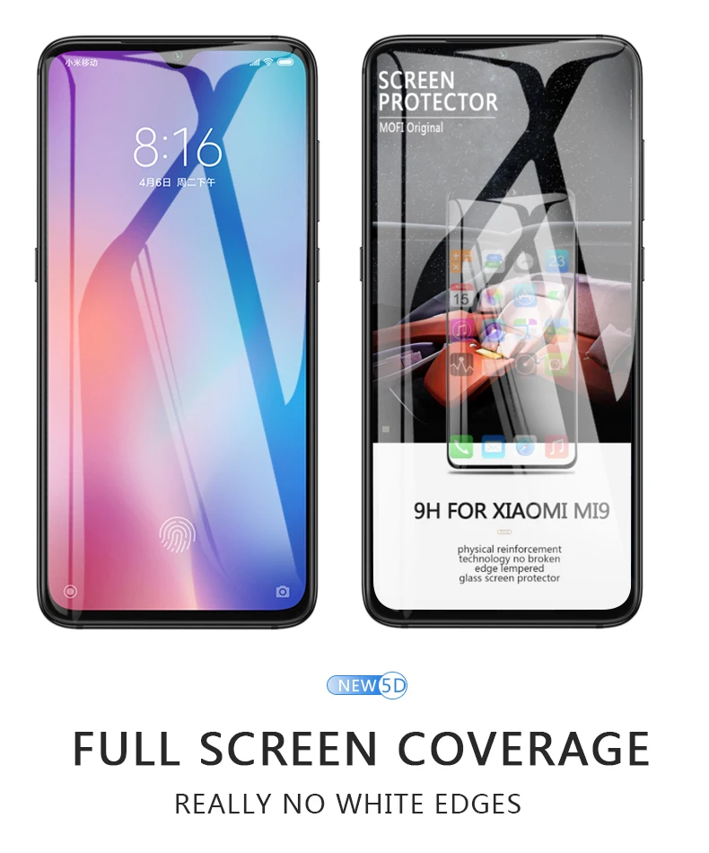 Mi9 стекло SE для xiaomi mi9 explorer Защита экрана для xiaomi mi9 закаленное стекло SE полное покрытие клей черная пленка 2/шт много