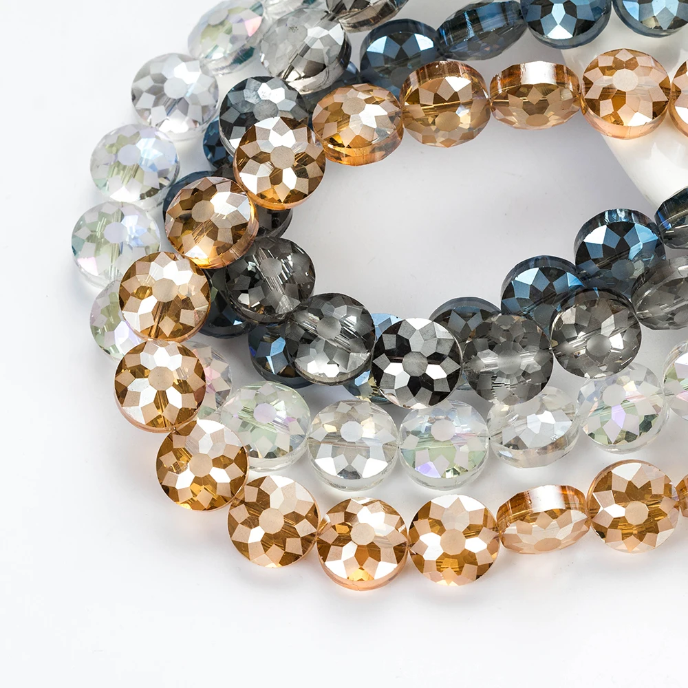 MEIBEADS, 14 мм, Кристальное стекло, многогранная форма, разноцветные стеклянные бусины, аксессуары, подходит для браслета, сделай сам, для изготовления ювелирных изделий EY5195