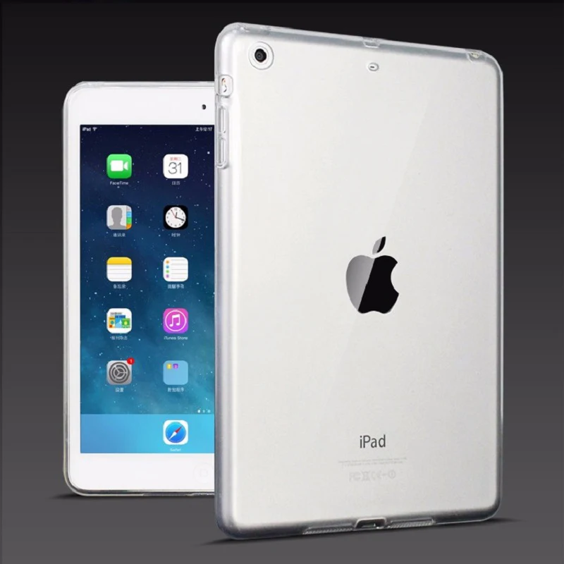 Мягкий прозрачный чехол из ТПУ для iPad 2 3 4 Apple Mini 1234 Air 1 | Компьютеры и офис