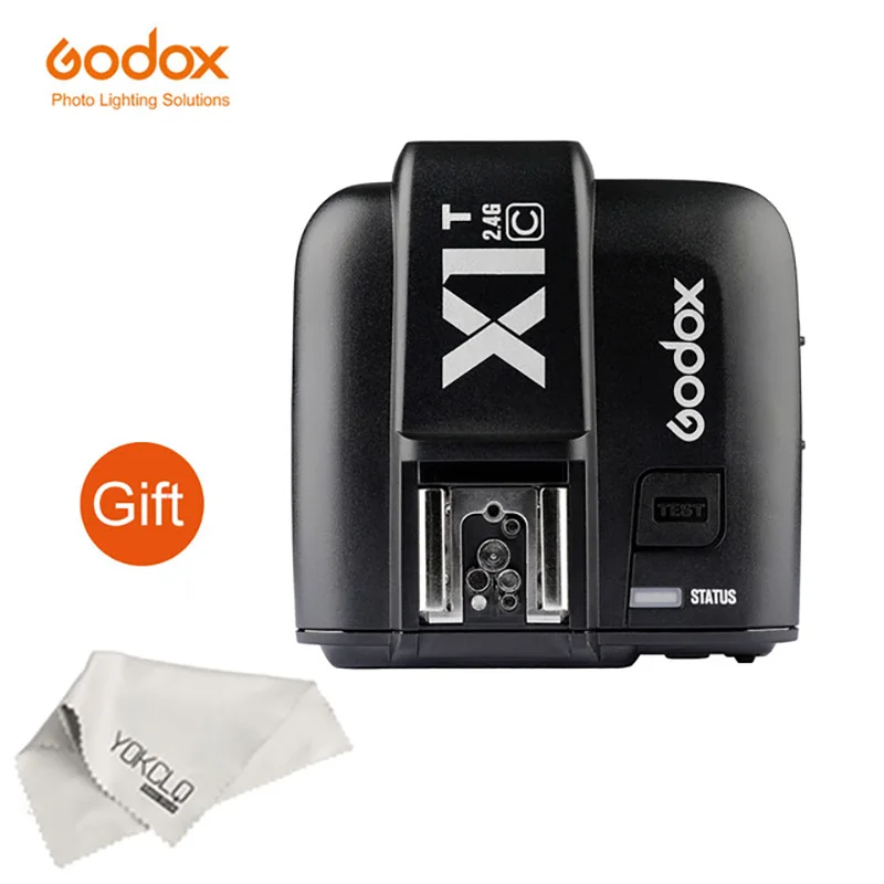 Высокое качество Godox X1C X1T C 2 4G E TTL Беспроводная вспышка Speedlite один передатчик (TX)