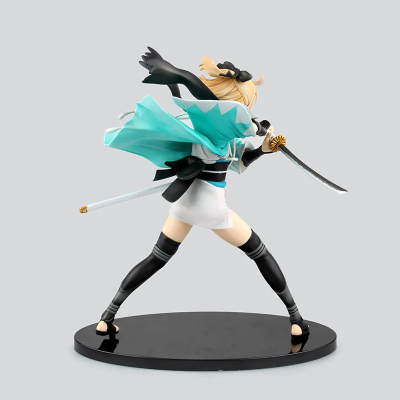 Аниме Фигурка 21 см Fate Stay Night KOHA-ACE Sakura Saber Okita Souji ПВХ фигурка Коллекционная модель