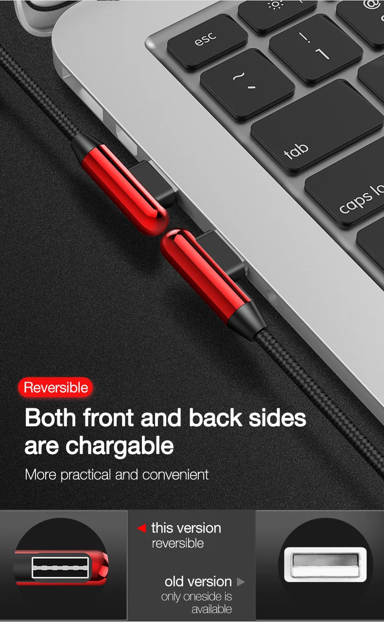 Cafele 3 в 1 светодиодный светильник USB Micro Тип Кабеля C зарядный кабель для передачи данных для iPhone huawei Xiaomi samsung 130 см 8 Pin Data Sync USB кабели