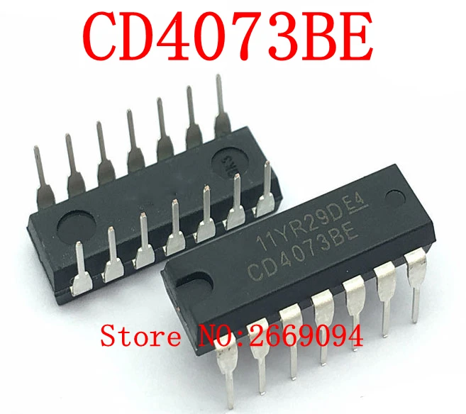 10 шт. CD4073BE CD4073UBE DIP14 CD4073 CD4073BD HEF4073BP HCF4073BE HCF4073 4073 DIP новая бесплатная