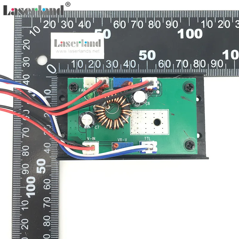 450nm 445mW 1 5 W синий лазерный диодный модуль w/TTL 25khz для гравировки по дереву с ЧПУ |