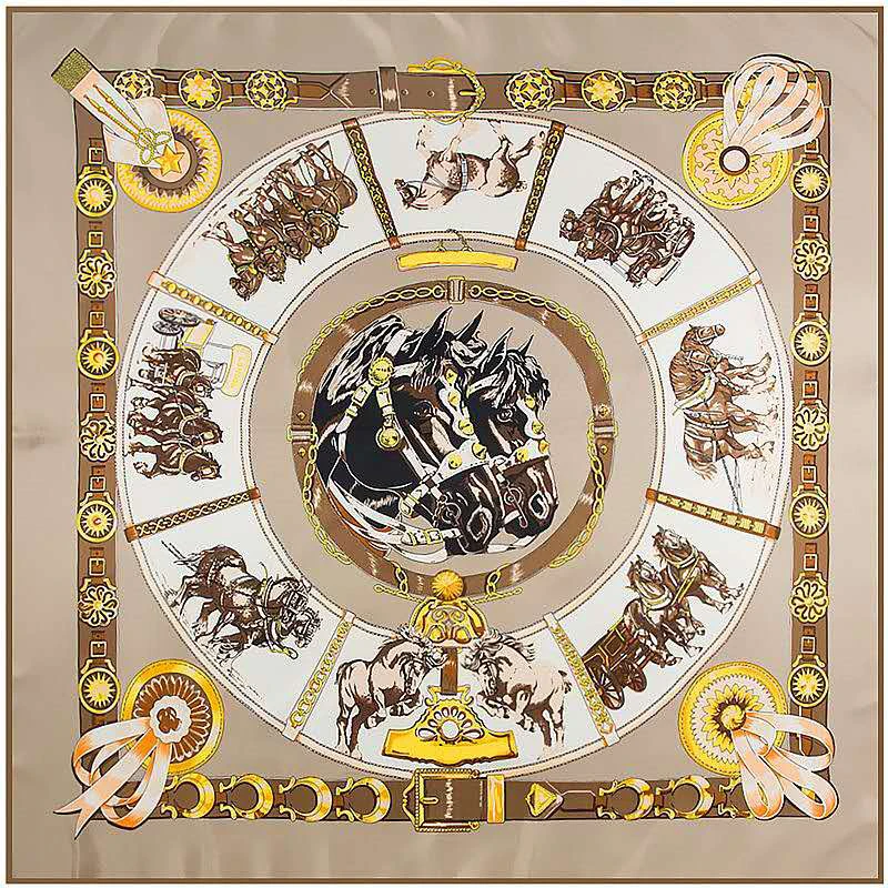 Новинка 2019 женские шарфы саржевый шелковый шарф квадратные шейный платок с