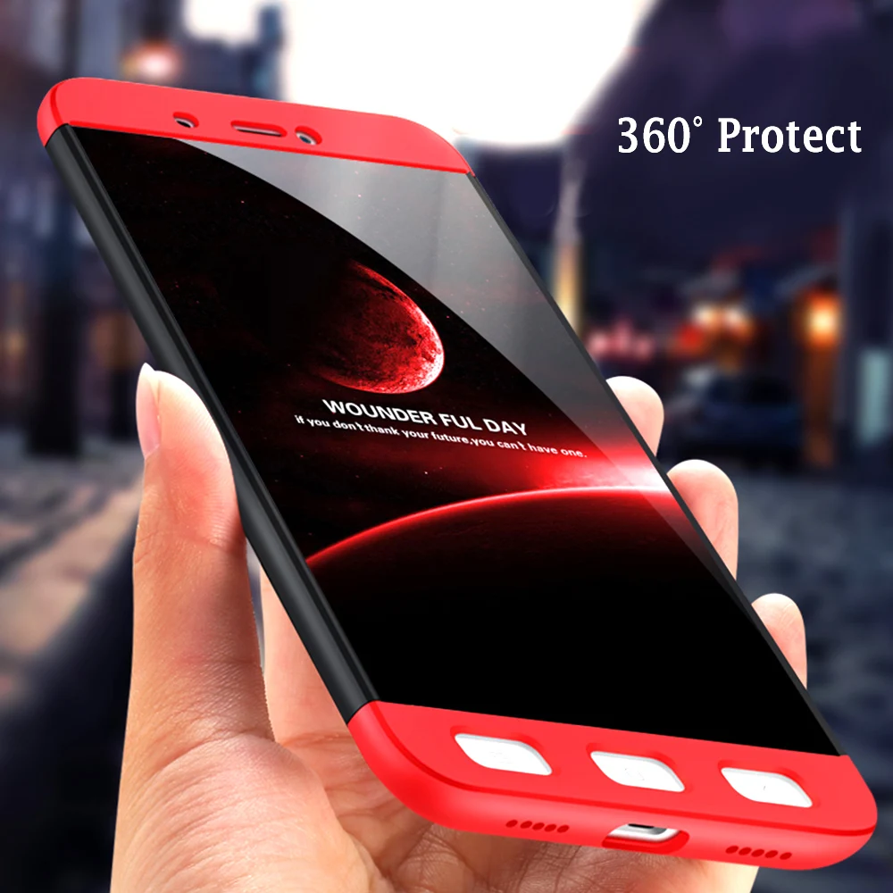 Оригинальный ультратонкий чехол для Xiaomi Redmi 4x с полной защитой 360 градусов модный