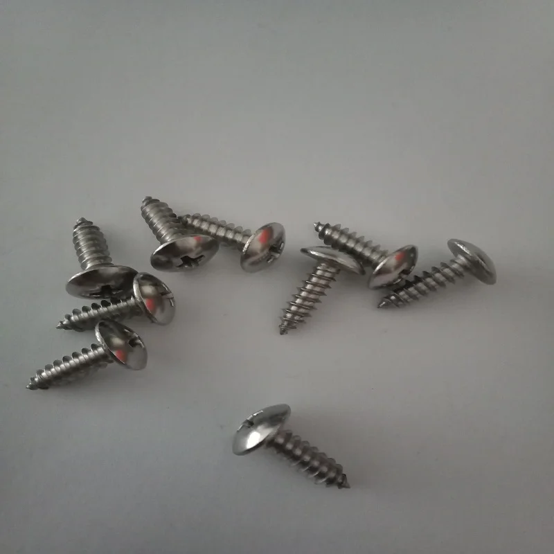 50 шт. 304 нержавеющая сталь большая плоская головка Грибная саморезы M4.2 * 6 5 9 13 16 19 22