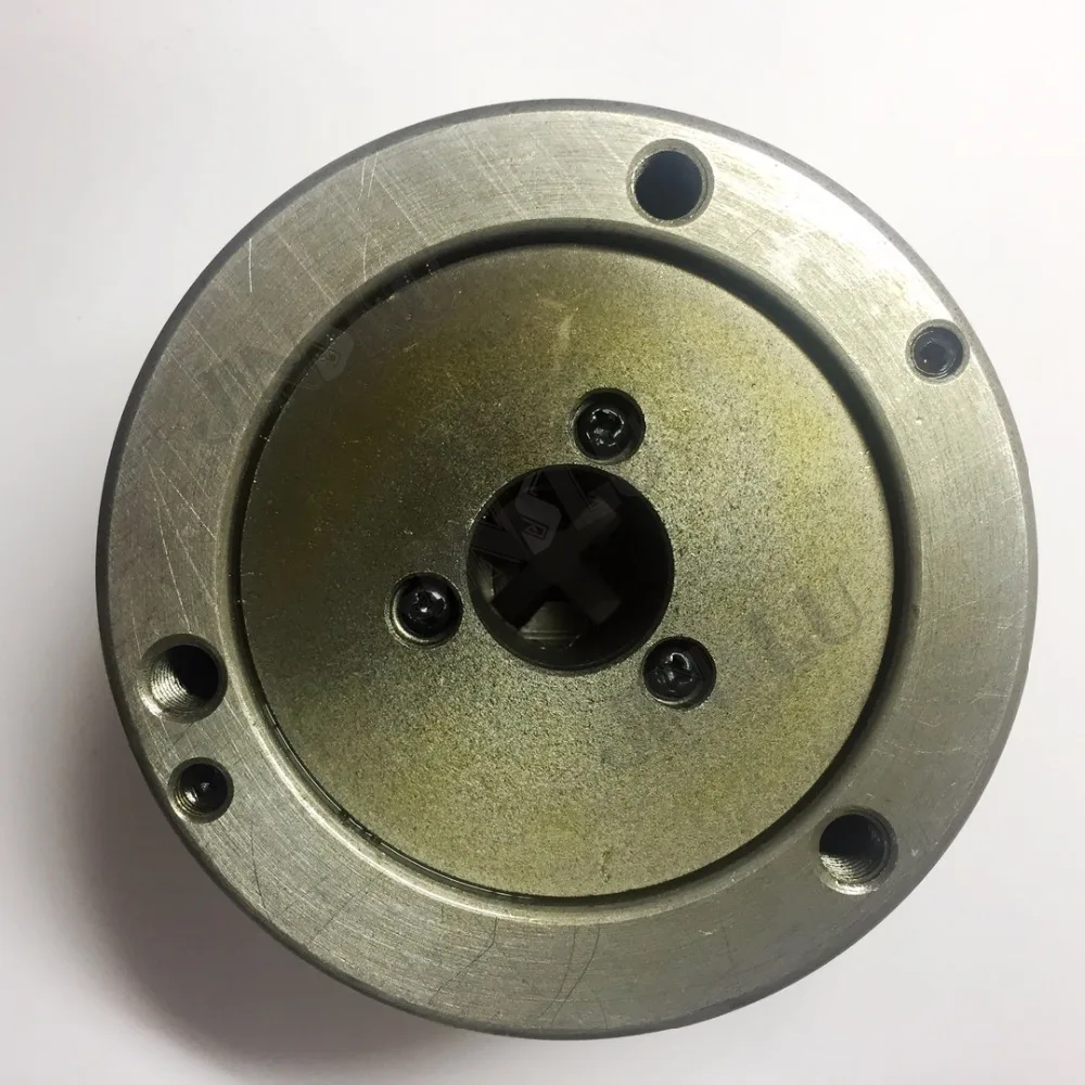 4-х кулачковый ручной самоцентрирующийся токарный патрон K12-100 100 мм | Инструменты