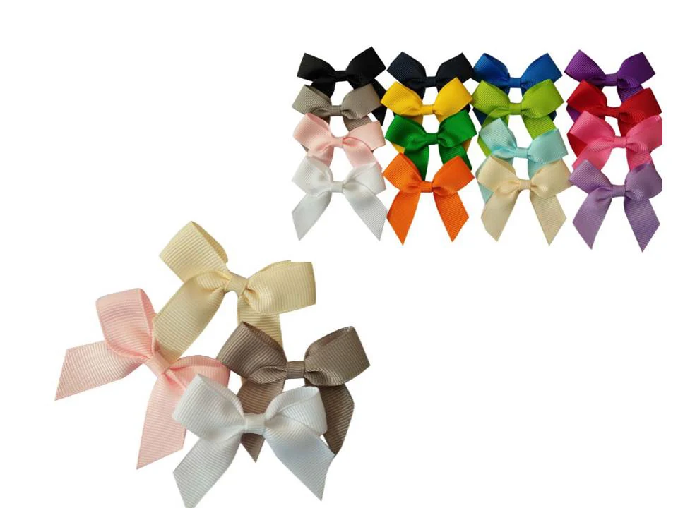 100 шт. 2 &quotкорсажная лента мини-бант для чарлидинга без зажима головной убор |