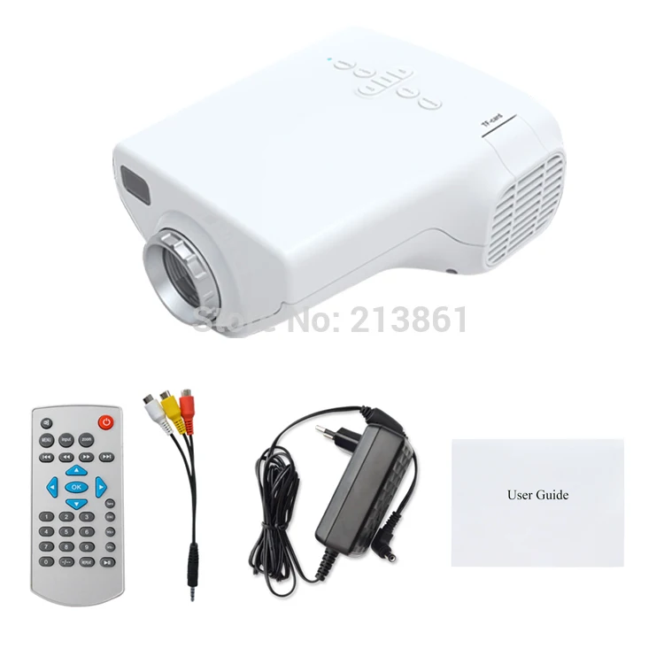 Hot Selling Cheapest E03 Portable Mini LED Projector HD Video Proketor Support 1080P Projektor Proyectores VGA USB HDMI AV TV |