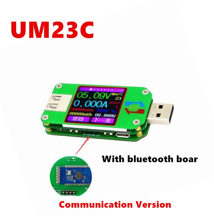 UM24 UM24C USB 2 0 ЖК дисплей вольтметр амперметр измеритель напряжения заряда
