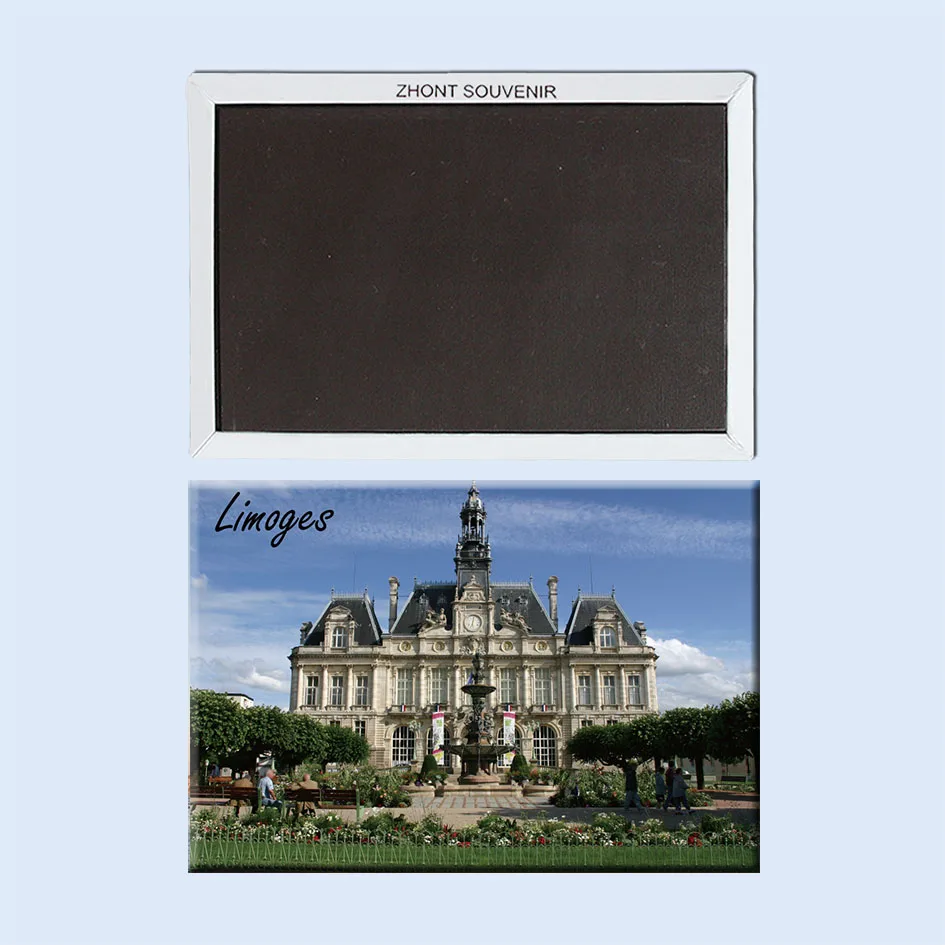 Здание замка лимузина Франция 22509 сувениров по всему миру туристический магнит