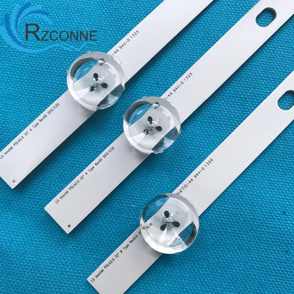 Светодиодный подсветка полосы для LG ТВ UOT пола 2,0 POLA2.0 32 HC320DXN-VSFP4-21XX 32LN5100 32LN545B 32LN5180 32LN550B 32LN536U