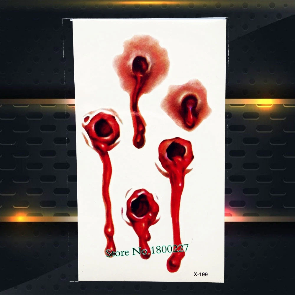 Аллигатор Водонепроницаемый черный поддельные татуировки Стикеры для женщин