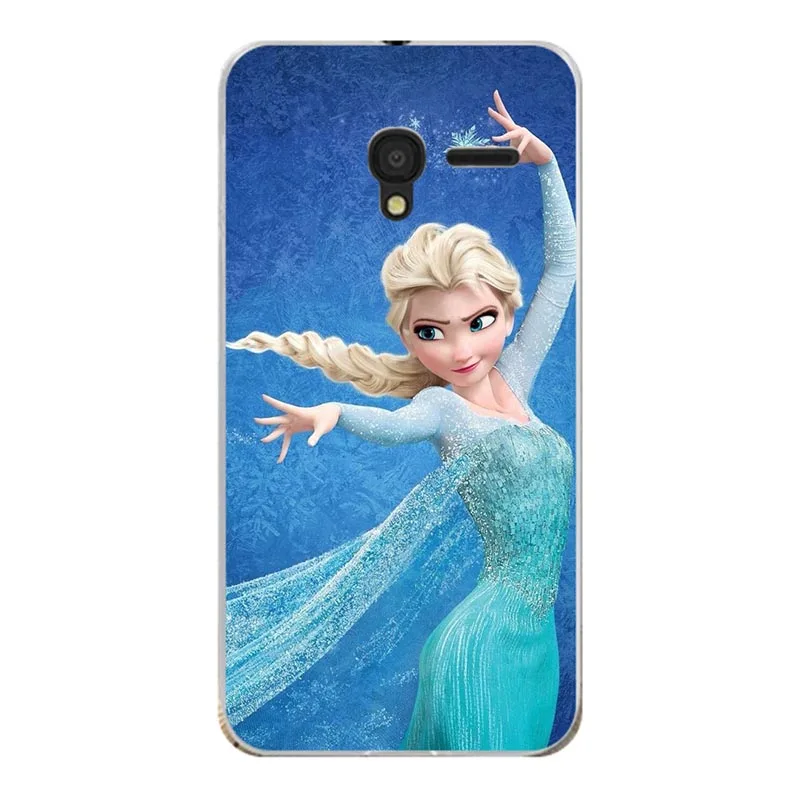 A106 Модный чехол с мультипликационным принтом для ALCATEL One Touch Pixi 3 4," 5017 5019 5019D, сумка для телефона с изображением кота, пейзажа, мягкий силиконовый чехол - Цвет: A106